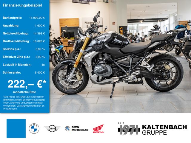 BMW R 1250 R Triple Black KOMFORT-P. TOUREN-P. SHZ