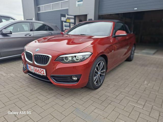 BMW 218 Cabrio  Sport Line mit AHK,  *mtl.195,--€
