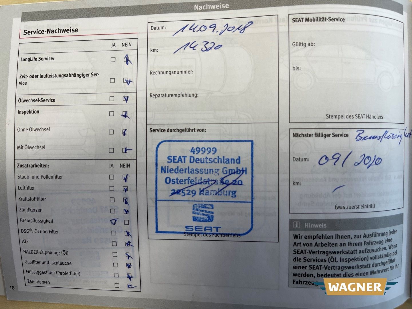 Fahrzeugabbildung SEAT Leon Style Automatik Sitzheizung Klimaautomatik