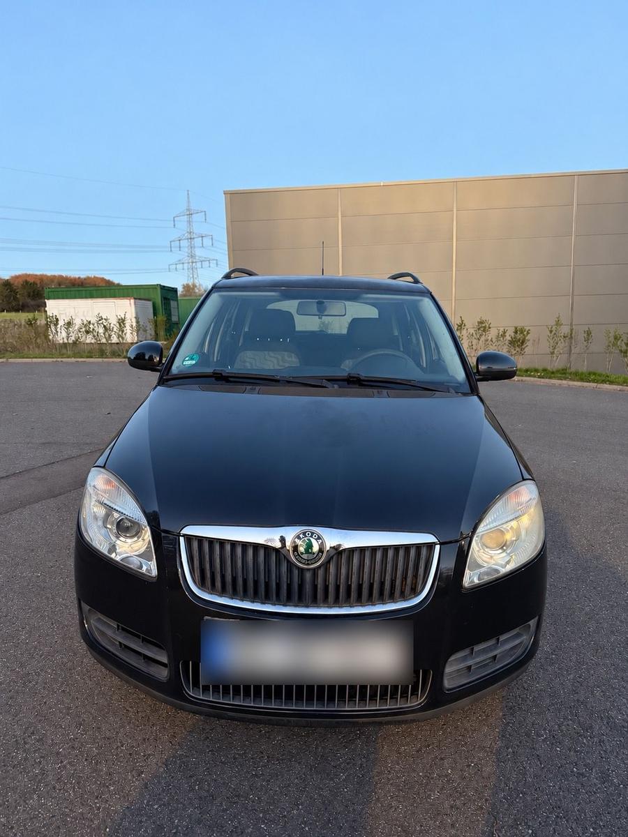 Skoda Fabia 2009 — rear view