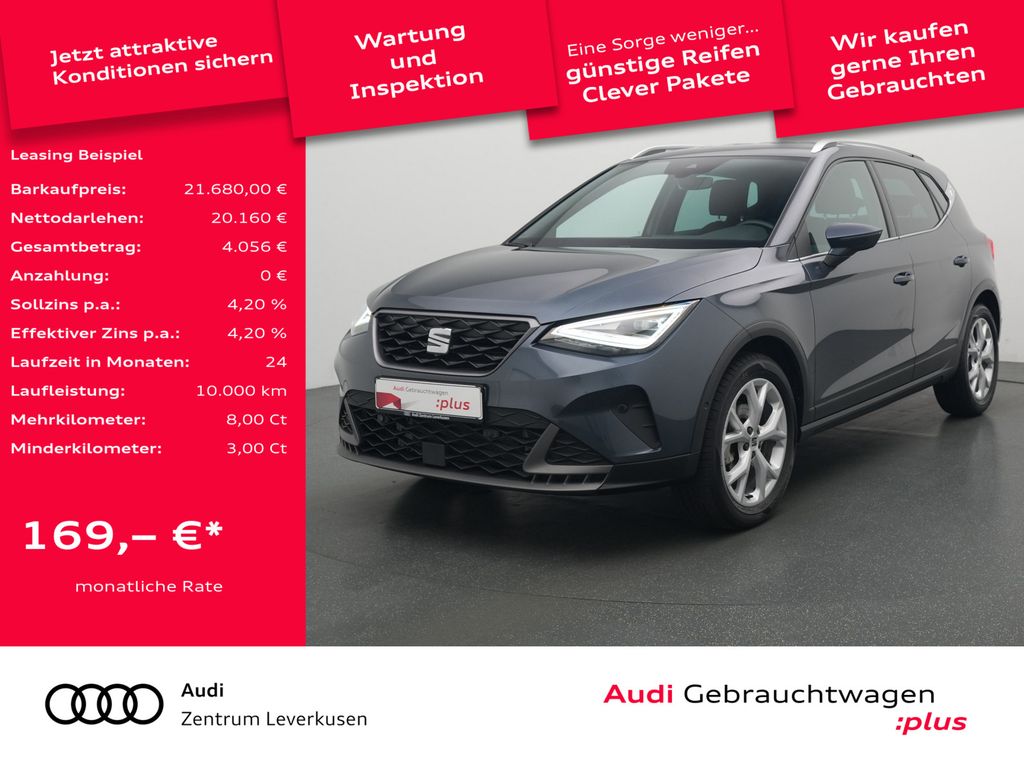 Seat Arona 1.0 TSI FR NAVI ACC KAMERA LED SHZ PDC KLI