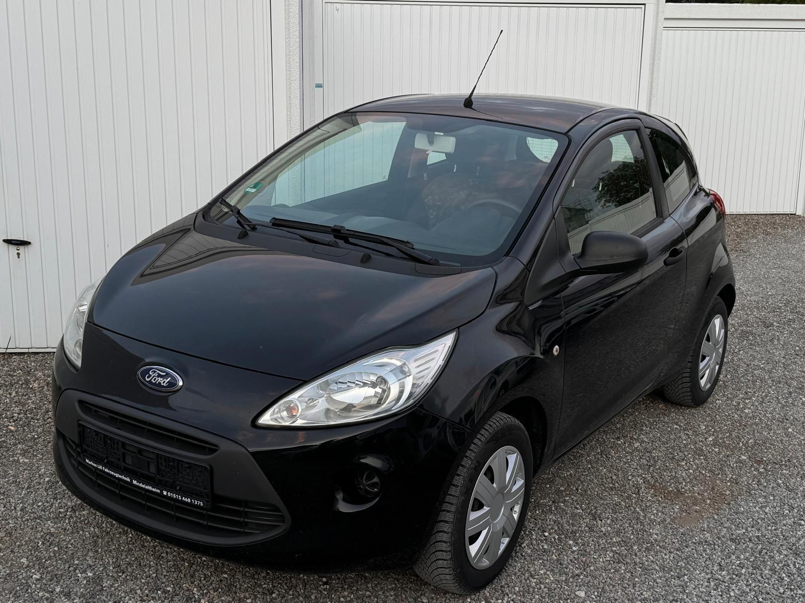 Ford Ka Benziner Euro6 4,9l/100 Klima nur89tkm TÜVneu