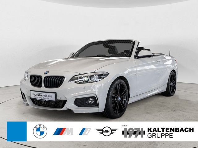 BMW 218d Cabrio M-Sportpaket LEDER NAVI LED AHK