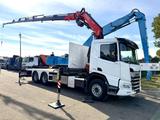 DAF XD 450 6x4 PRITSCHE + (24m) KRAN FASSI F345 8x + - Bohrgerät