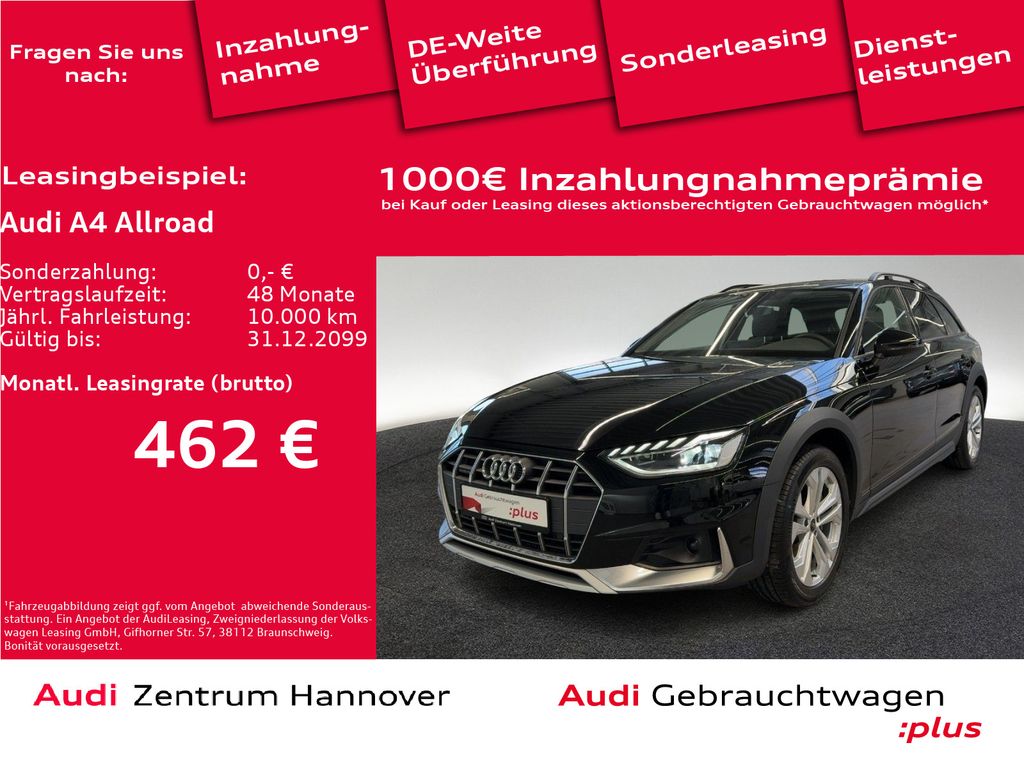 Audi A4 allroad quattro 40 TDI AHK LED Kamera Teilled