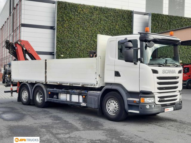 Scania G 410 6X2*4 Lenkachse Faltkran HMF 2620-K3 Funk