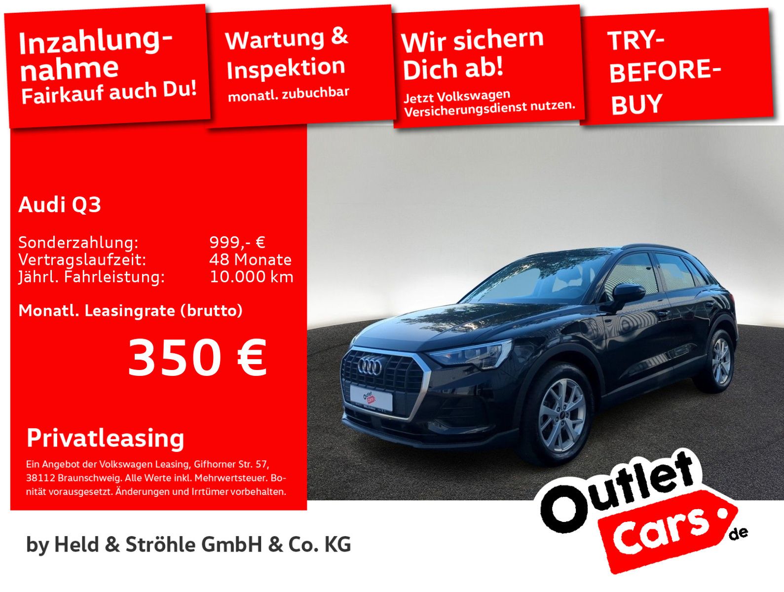 Audi Q3 45 TFSI e LED NAV PDC SHZ EL-HECKKL. VIRTUAL