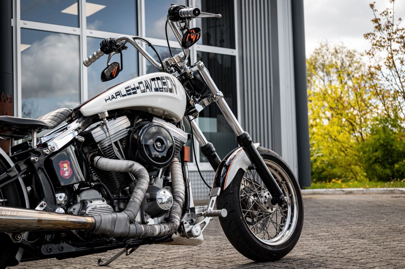 Fahrzeugabbildung Harley-Davidson FXST Softail Standard - CUSTOM - VERGASER - EVO