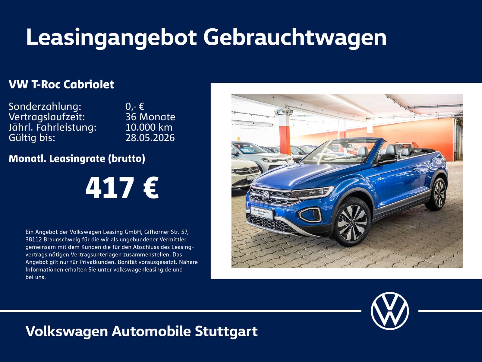 Volkswagen T-Roc Cabriolet Style 1.5 TSI DSG Standh. Kamera