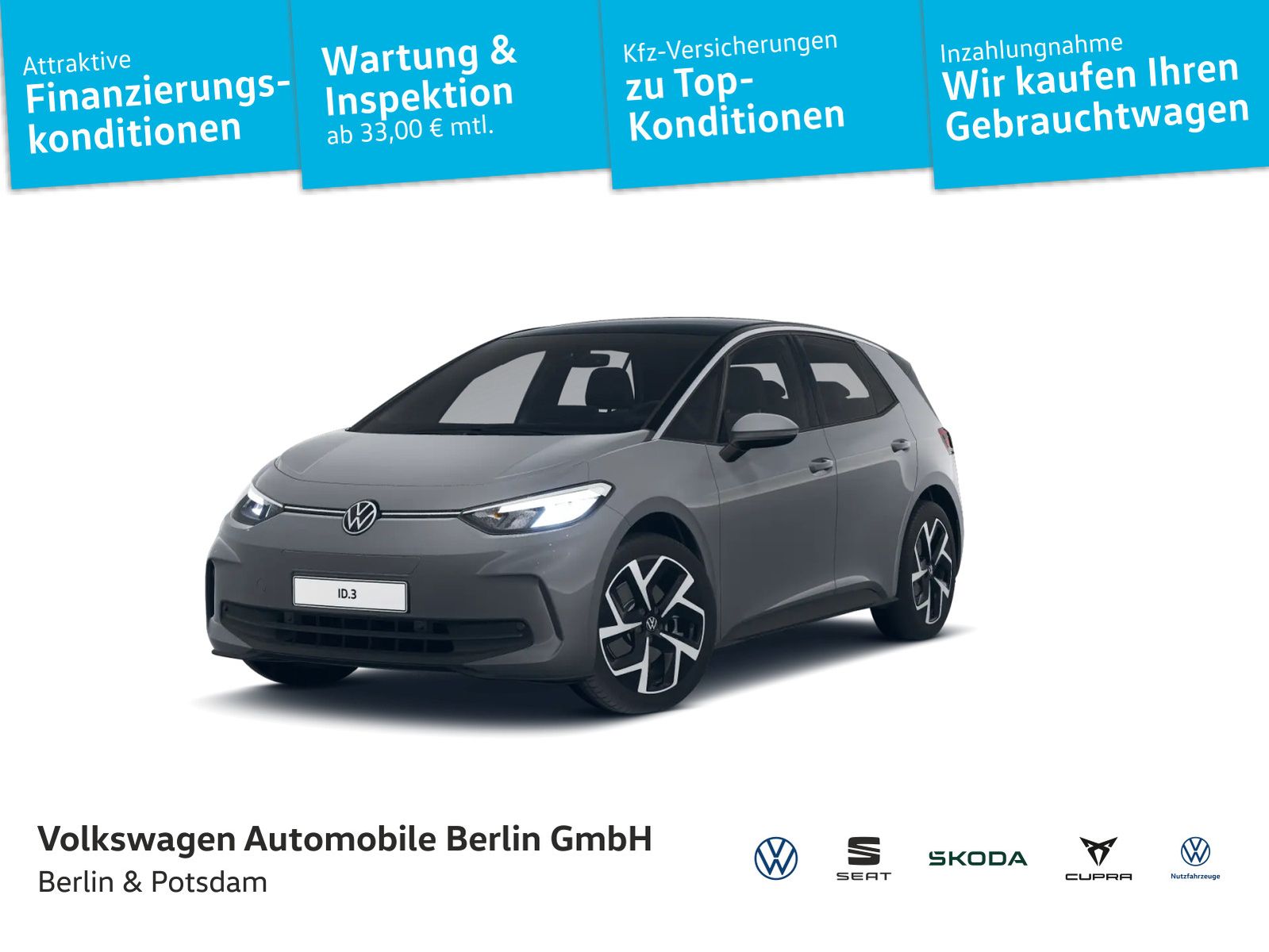 VW ID.3 Pro 150/58 Climatronic LED PDC