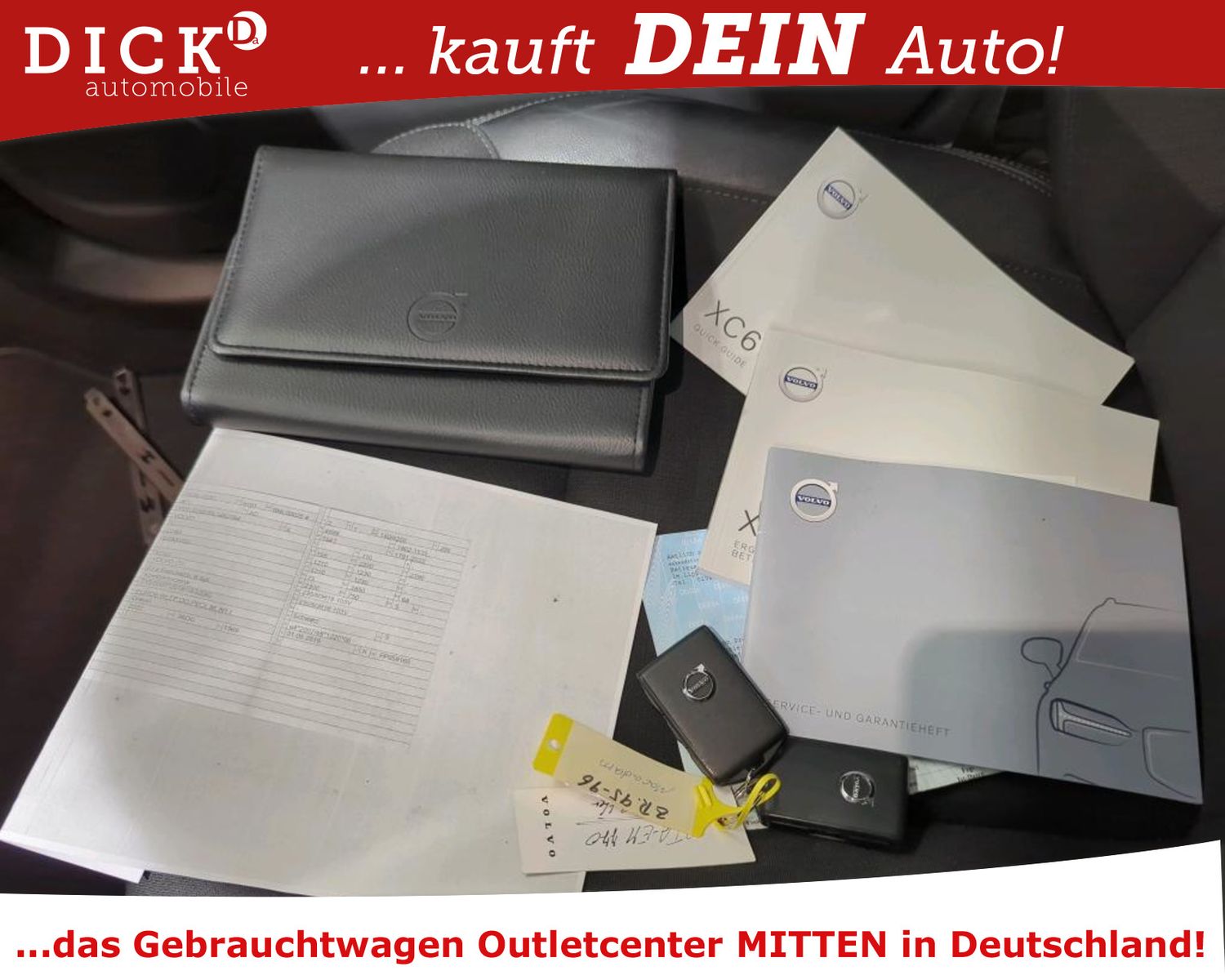 Fahrzeugabbildung Volvo XC60 D4 Aut. LED/ACC/HUD/PANO/SHZ/360°/8Fa