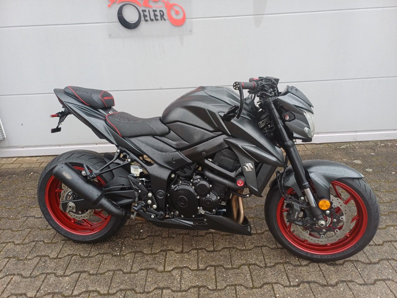 Suzuki GSX-S750 mit schönem Umbau