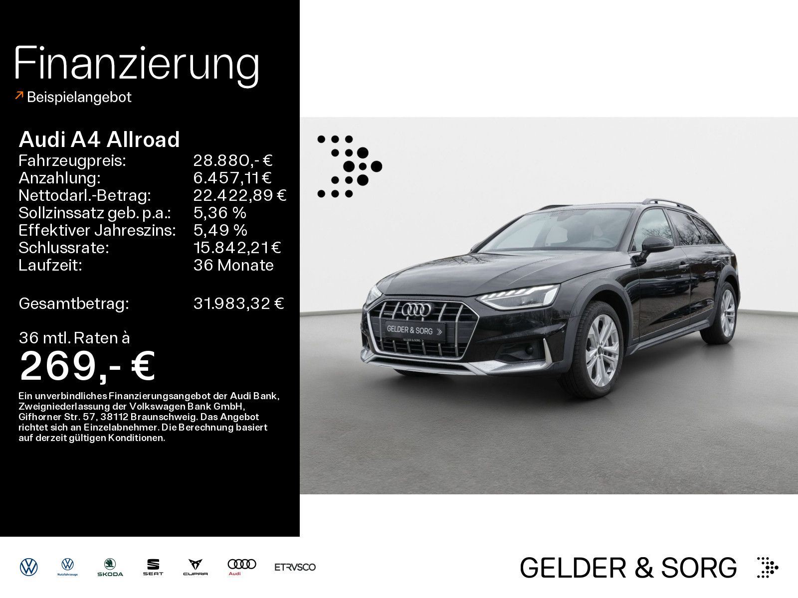 AUDI A4 allroad 50 TDI quattro Matrix*360°*Navi*DAB