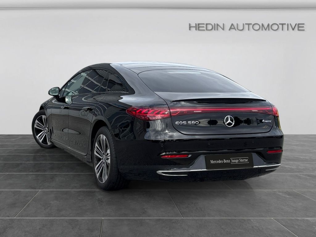 Mercedes-Benz EQS 580 4M BURM|NIGHT|LEDER|MBUX|DISTR|360° imagem 3