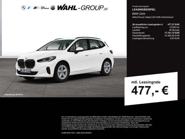 BMW 220d AktiveTourer Adapt LED AHK ActiveGuard