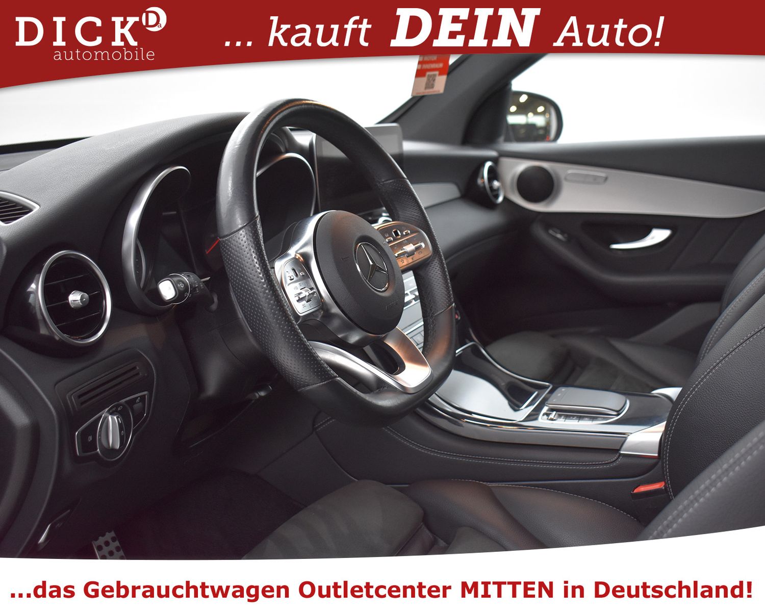 MERCEDES-BENZ GLC220d 4M AMG Line MULTIBEAM+KAM+ALCANTARA+KEY+ - Image 10