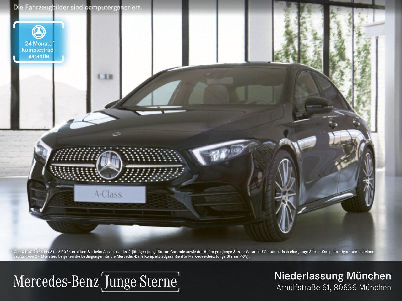 Mercedes-Benz A 200 4M Lim AMG/Night/LED/AHK/Kam/CarPlay/Sound