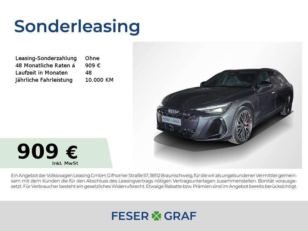 Audi A6 Avant e-hybrid qu. S line AHK Pano Tech pro