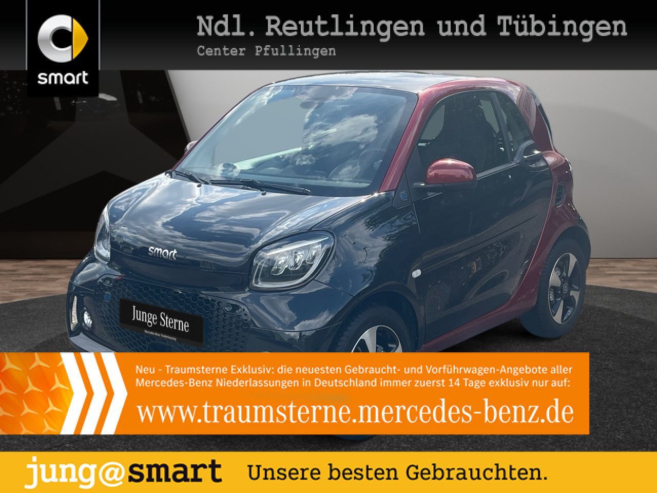 Smart fortwo EQ/Passion/22kW/SHZ/Pano/LED/Excl/PDC/Tem