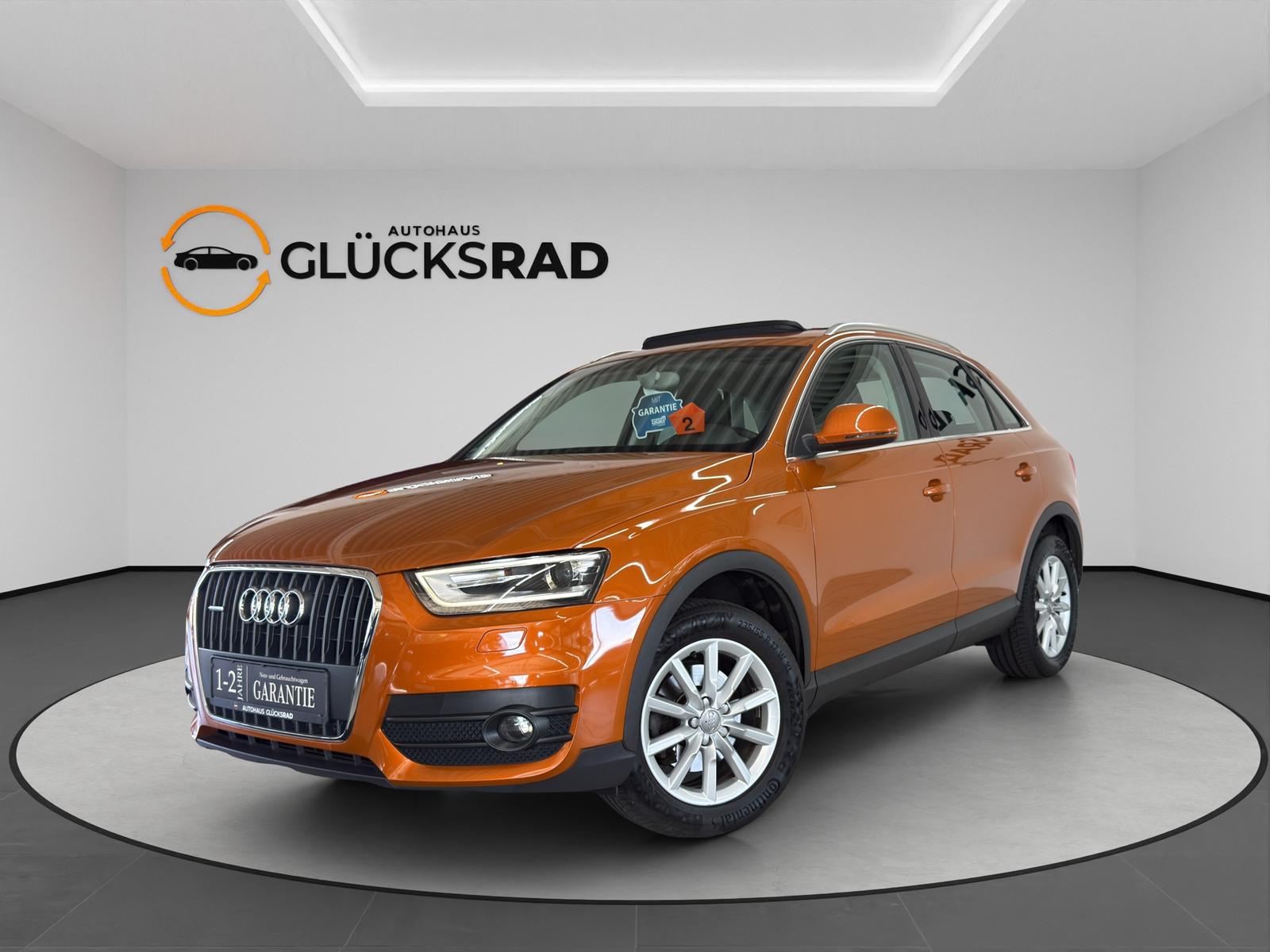 Audi Q3 2.0 TDI quattro Pano AHK Xenon LED Zahnriemen