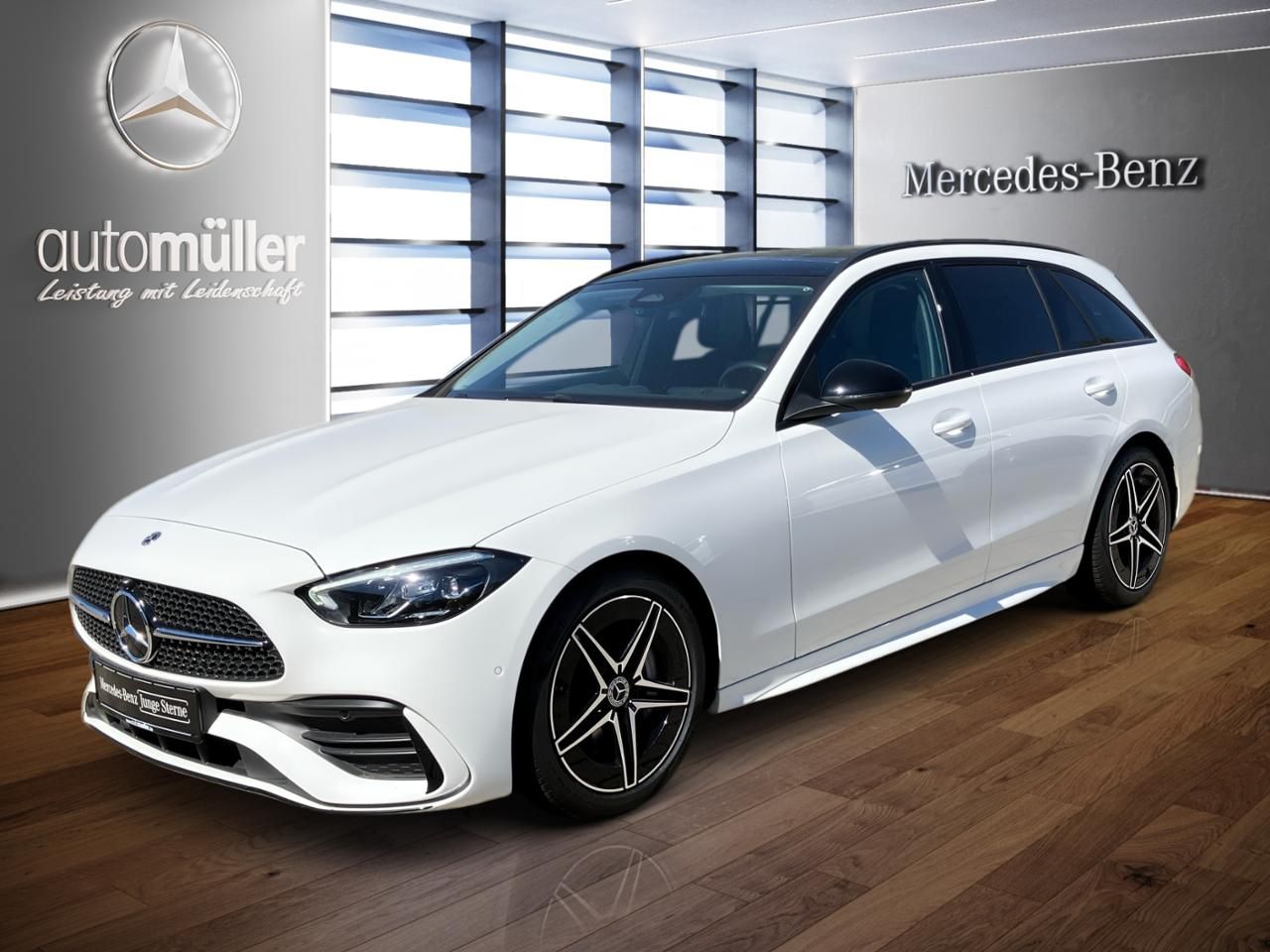 Fahrzeugabbildung Mercedes-Benz C 180 T AMG+NIGHT+PANO+MEMORY+LENKRADHEIZ+KAM+