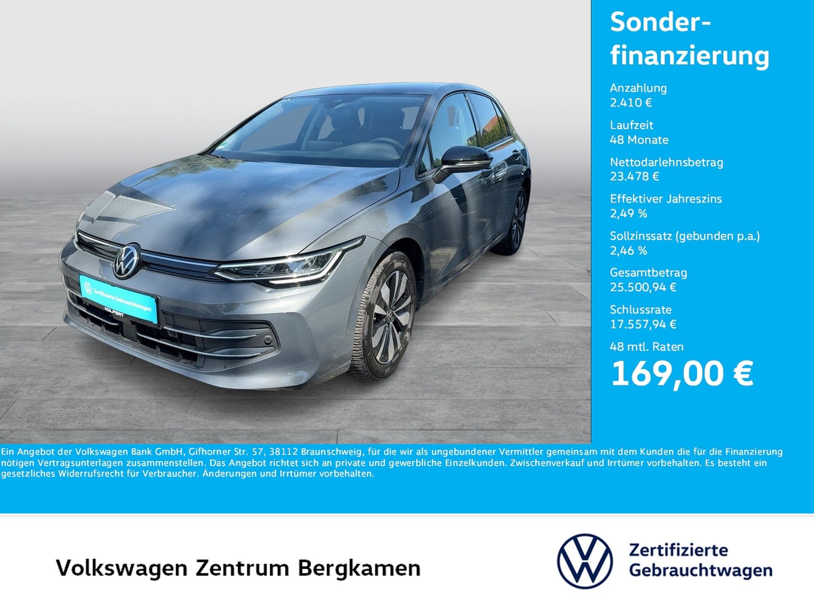 Volkswagen Golf VIII 1.5 eTSI GOAL ACC CARPLAY ALU SITZHEIZ foto 1