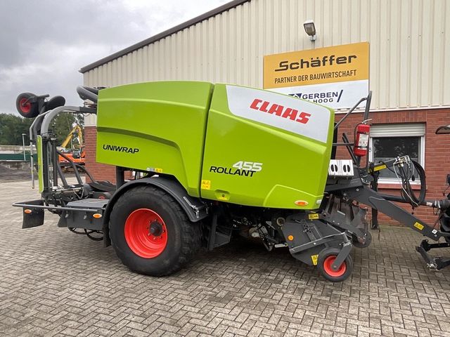 Claas Rollant 455 Uniwrap Rundballenpresse