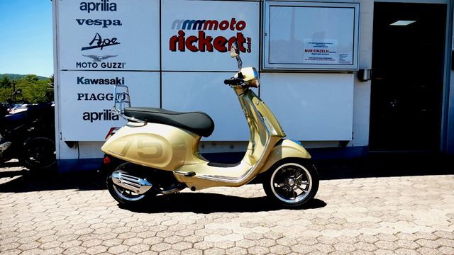 Vespa PRIMAVERA 150 S IGet 75.TH ANNI-GOLD-EDITION!!!