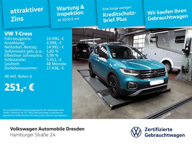 Volkswagen T-Cross Style 1.0 TSI LED AHK KAMERA ACC