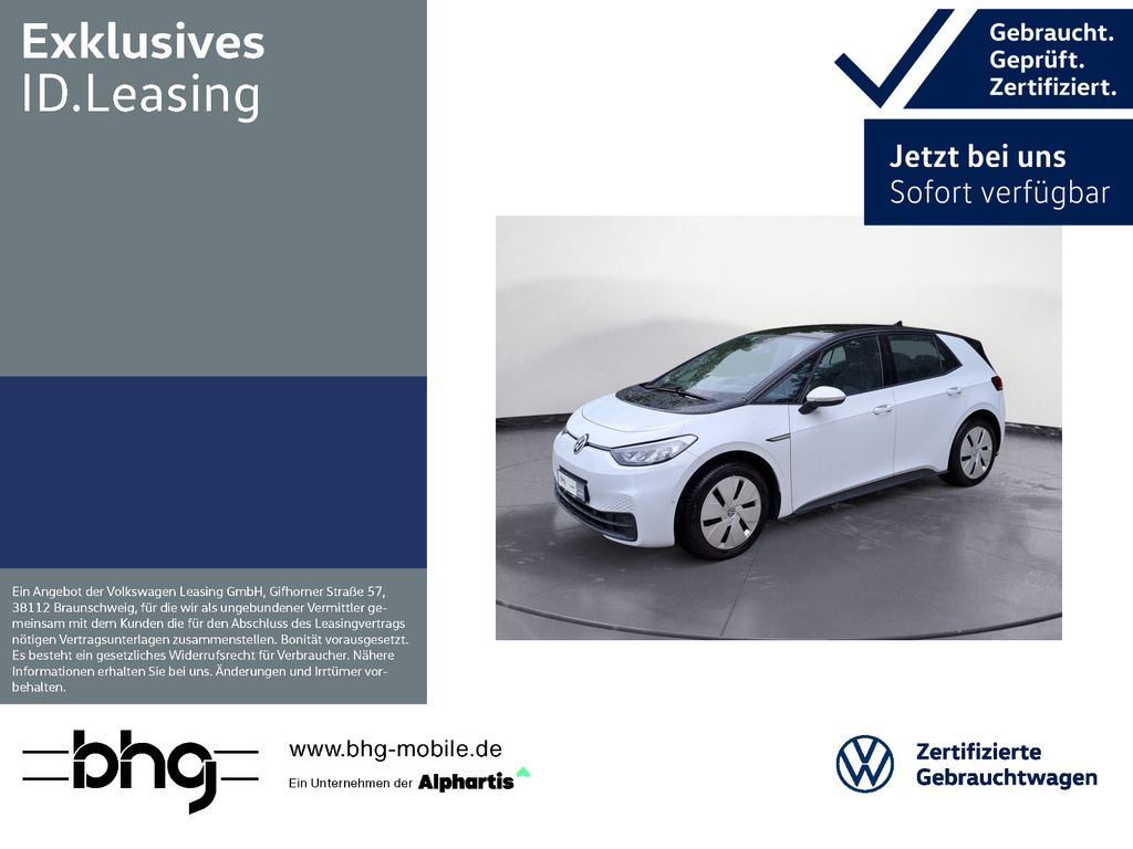 Abbildung Leasingangebot Volkswagen ID.3 Pure Performance