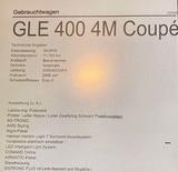 Mercedes-Benz GLE 400 4M coupe - Mercedes-Benz GLE 400 von privat