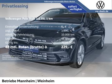Volkswagen Polo Style 1.0 TSI DSG Klima AHK PDC LED NAVI