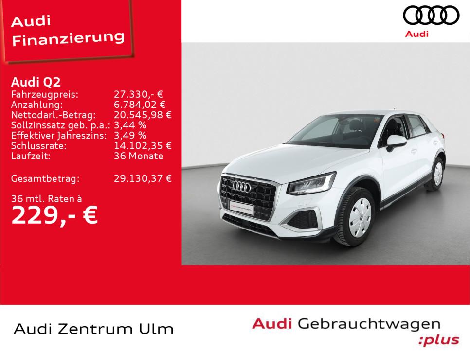 Audi Q2 advanced 30 TFSI 17" LED NAVI PDC SHZ 5J.GAR.