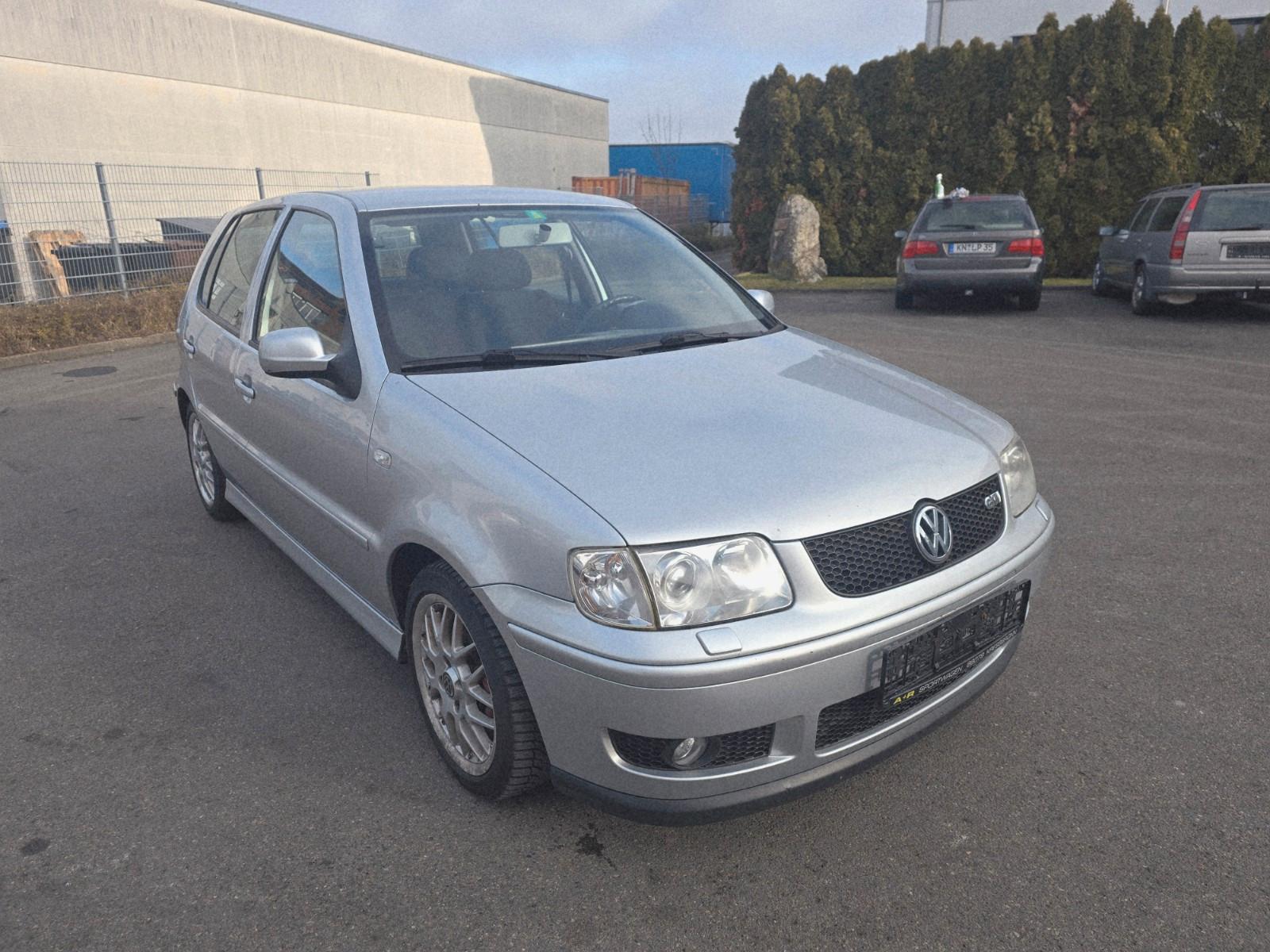 Volkswagen Polo 1.6 GTI. "Tüv+Kupplung neu scheckheftgepf"