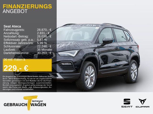 Seat Ateca 1.5 TSI DSG STYLE LM17 VIRTUAL LED KAMERA