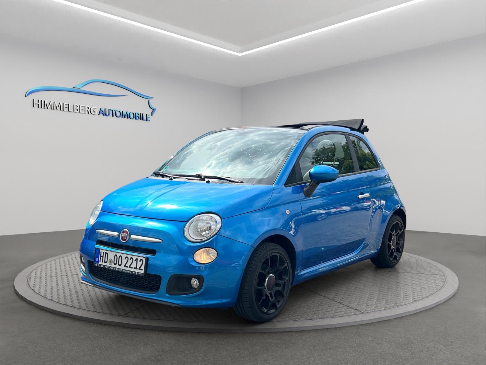Fiat 500 S Exclusive  Cabrio Navi CarPlay Kamer Sitzh