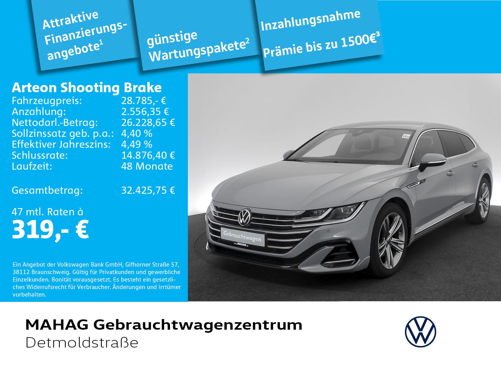 Volkswagen Arteon Shooting Brake R-Line 2.0 TSI LED Navi Pa