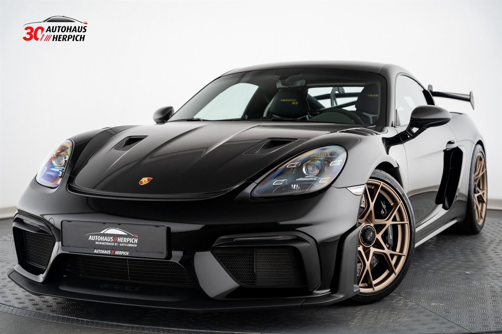 PORSCHE Cayman GT4RS Clubsport Weissach LED Chrono BOSE