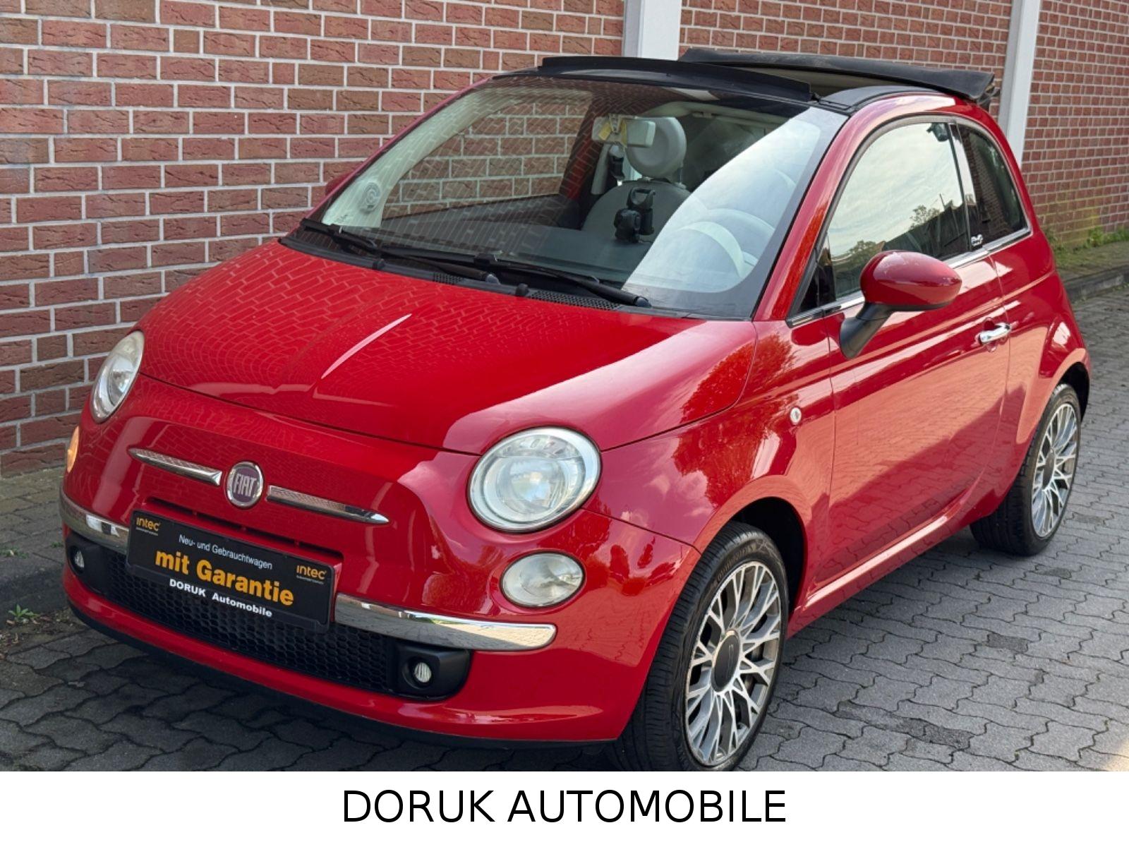 Fiat 500C*LEDER*KLIMA*SERVO*TÜV-AU NEU*GARANTIE*