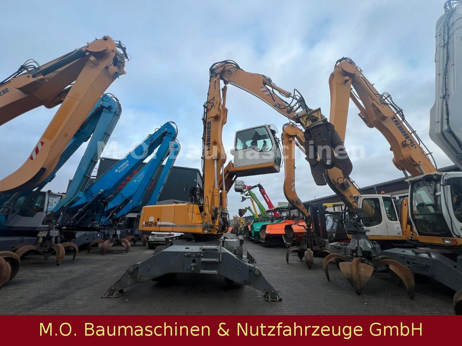 Fahrzeugabbildung Liebherr A 924 C Litronic /Schrottschere/Umschlagbagger