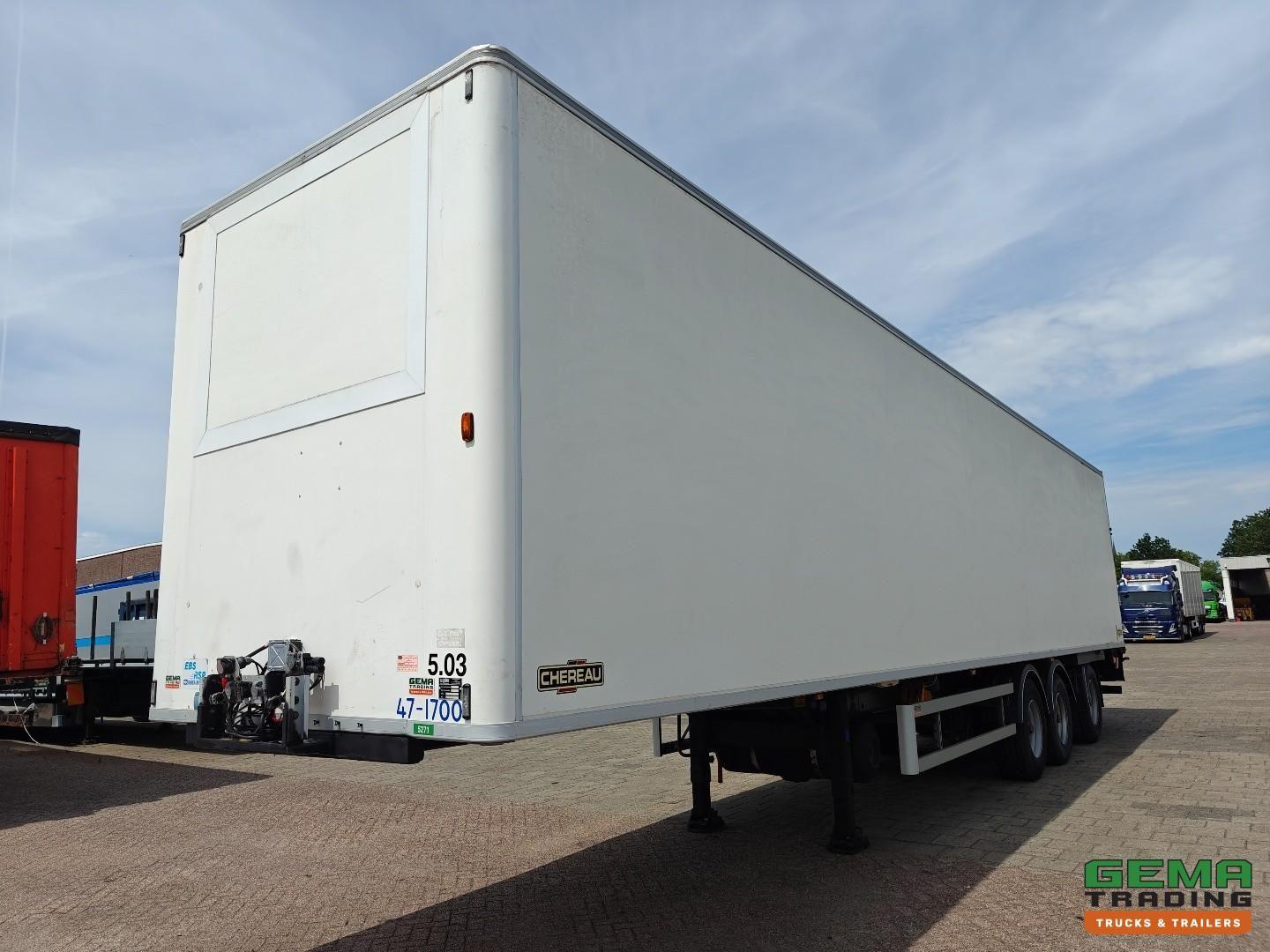Schmitz Cargobull TKS24 3-Achs-BPW - Chereau-Isolieraufbau Lift
