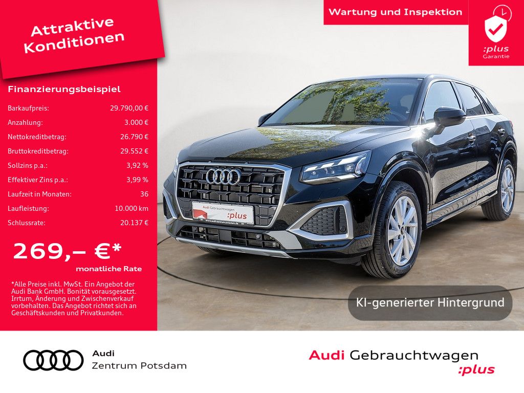 Q2 advanced 35 TFSI MATRIX AHK NAVI PDC