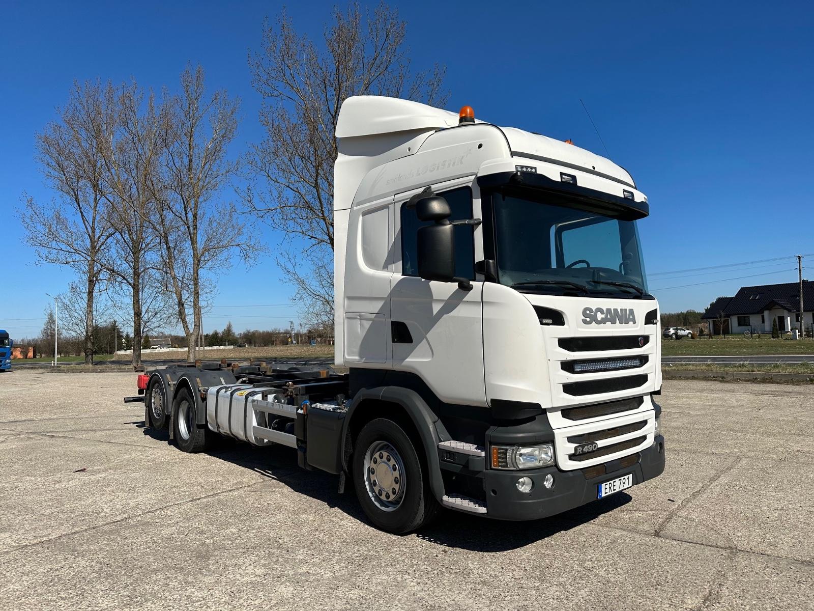 Scania R 490 6X2 BDF  RETARDER