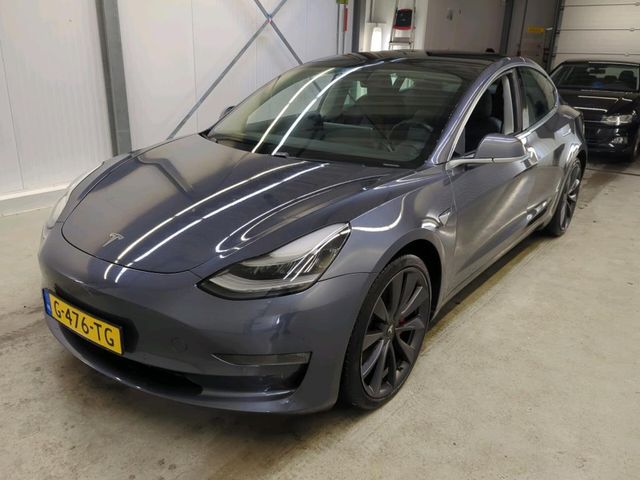 Tesla Model 3 Performance AWD 486pk 75 kWh [ FSD+530KM