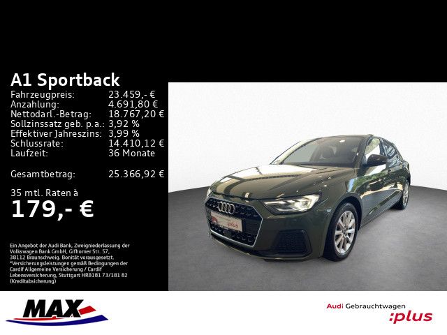 A1 Sportback 30 TFSI ADVANCED LED+VCP+PDC+TEMPOM