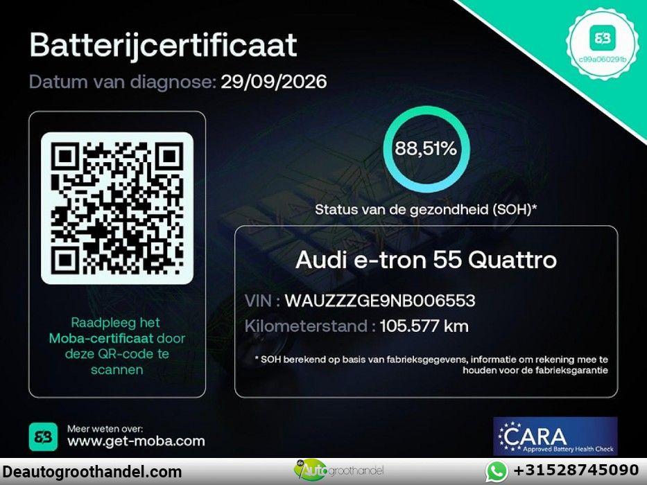 Audi e-tron 55 quattro Advanced edition 95 kWh, миниатюра 20