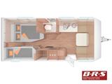 Weinsberg CaraOne 550 UK, 2er Etagen oder  Sitzgruppe - Wohnwagen Sitzgruppe