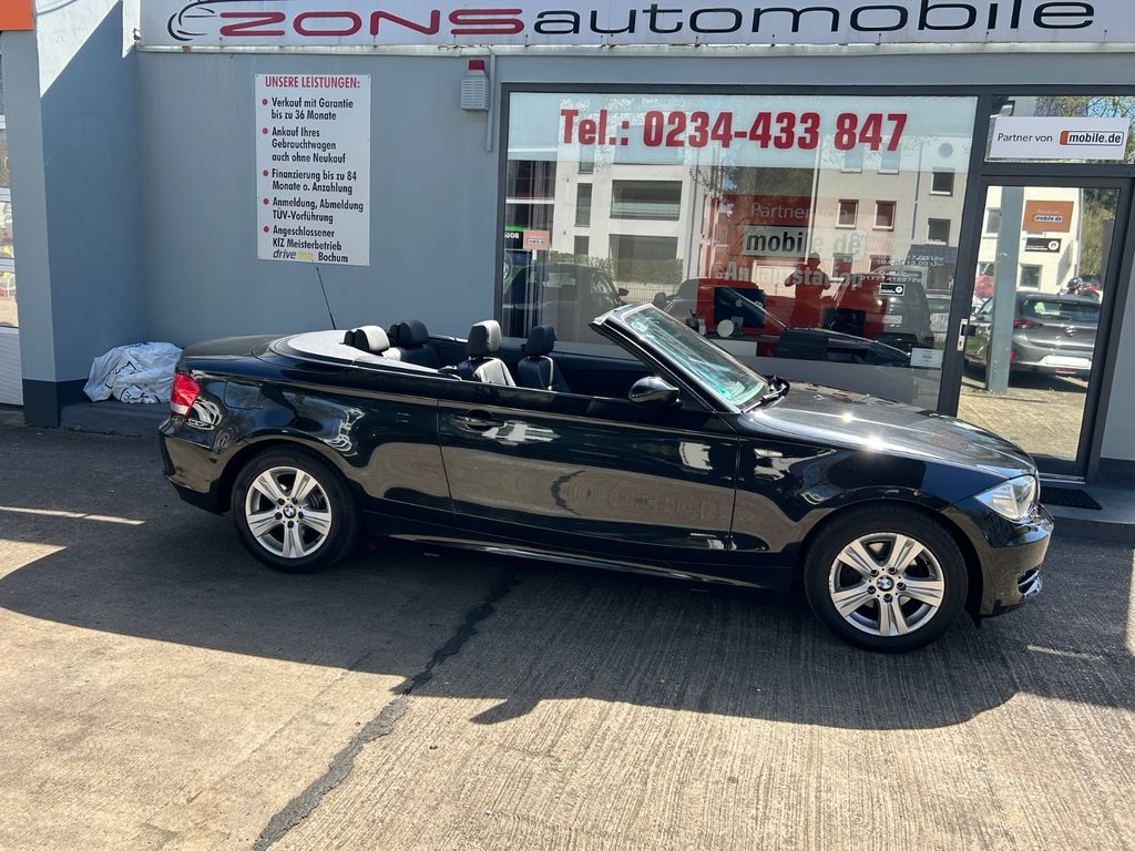 BMW 118 Cabrio+NaviZB+Leder+ LM+ PDC+1.Hand+SHZ+BC+