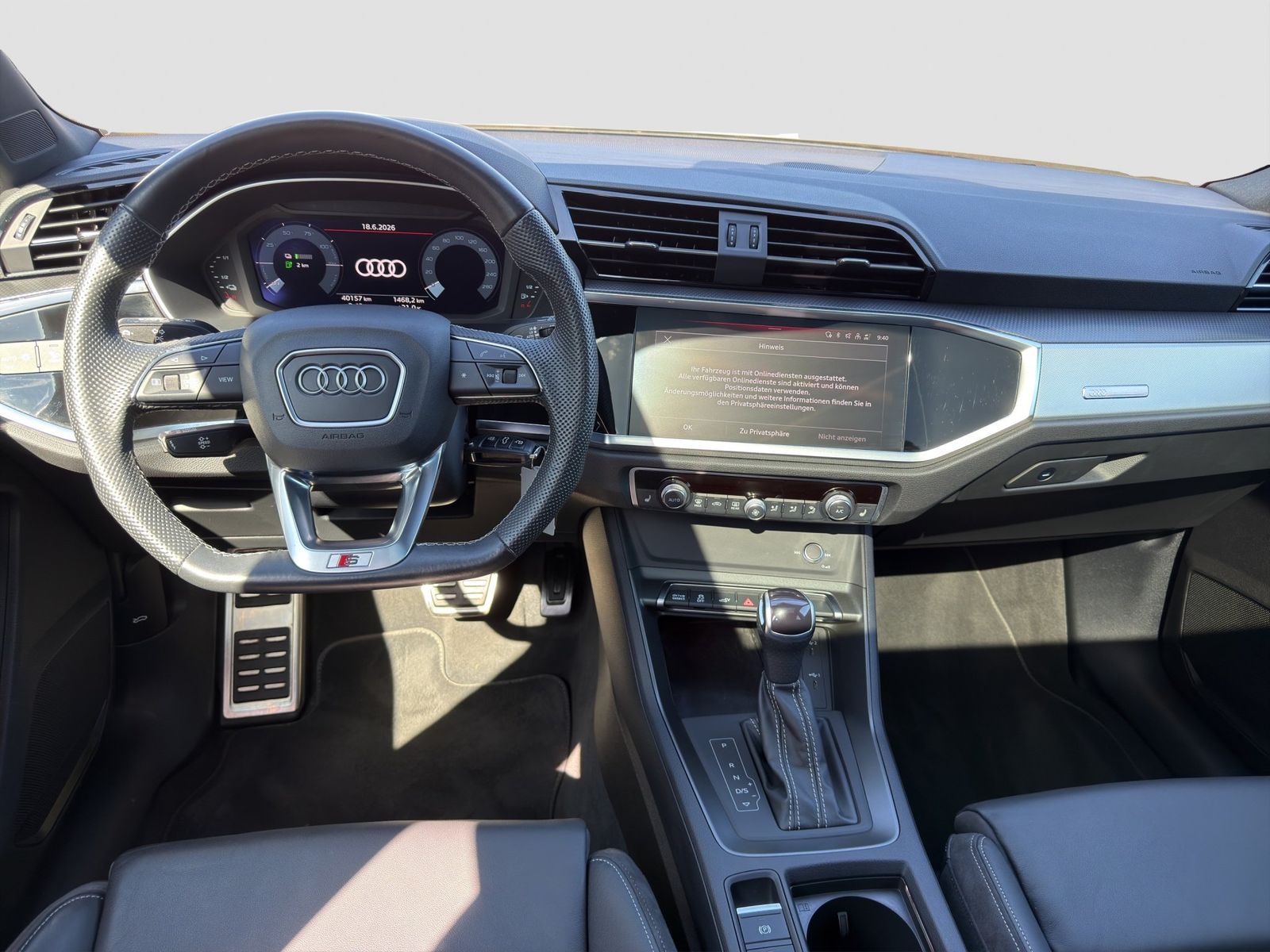 Audi Q3 Sportback S line 45 TFSI e Hybrid Kompaktlade foto 11