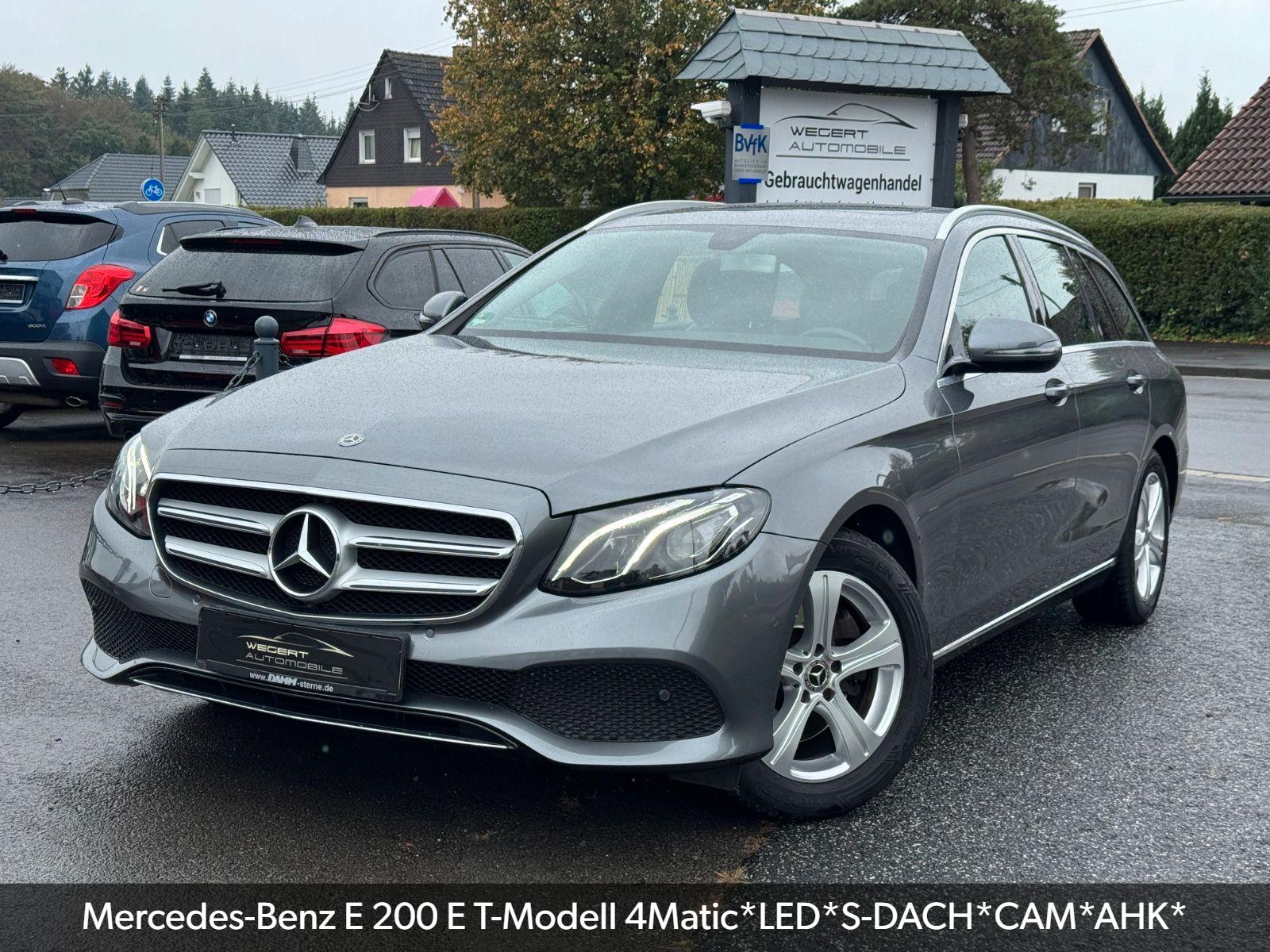 Mercedes-Benz E 200 T-Modell 4Matic*LED*S-DACH*CAM*AHK*